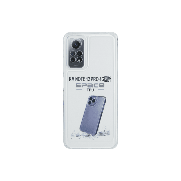 Накладка Space TPU для Xiaomi Redmi Note 12 Pro 4G (прозора)-0