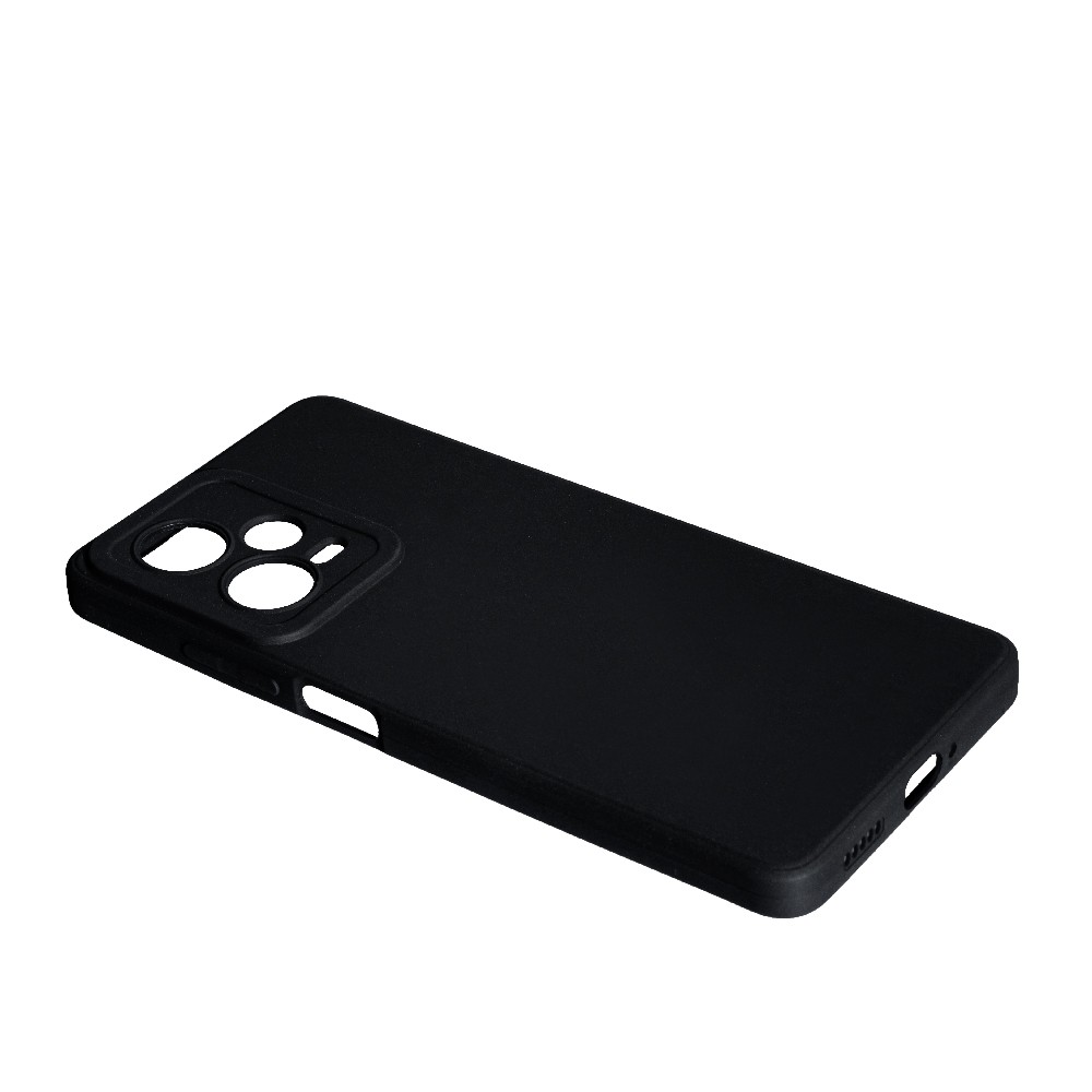 Накладка Silicone SMTT для Xiaomi Note 12 Pro Plus (Black)-1