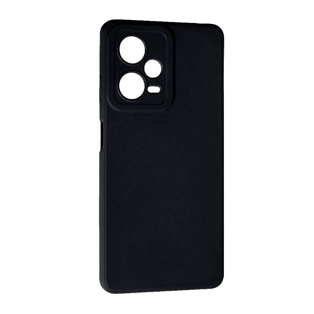 Накладка Silicone SMTT для Xiaomi Note 12 Pro Plus (Black)-0