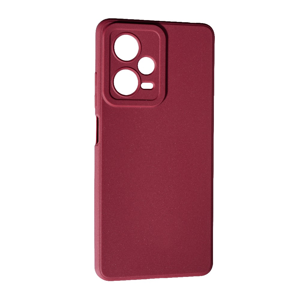 Накладка Silicone SMTT для Xiaomi Note 12 Pro Plus (Marsala)-0