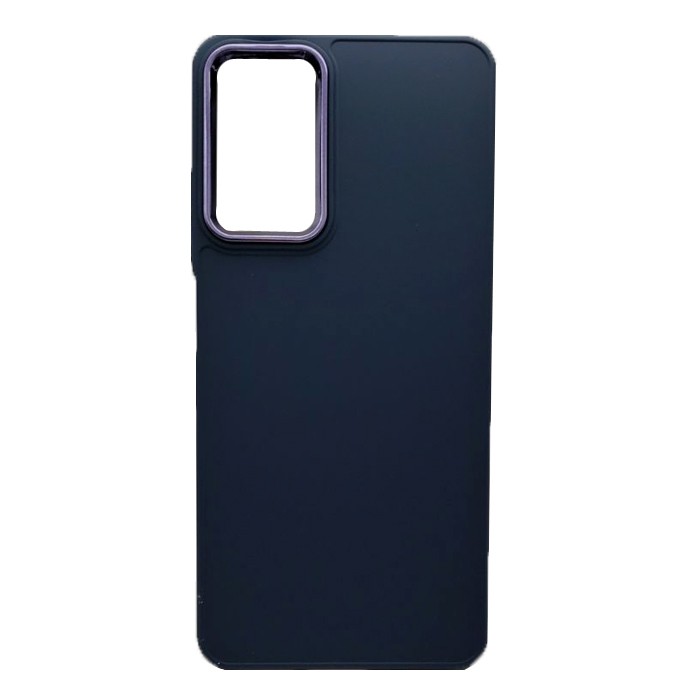 Накладка Lux Matte з мікрофіброю Xiaomi Note 11 (Global) / Note 11S 4G (Dark blue)-0
