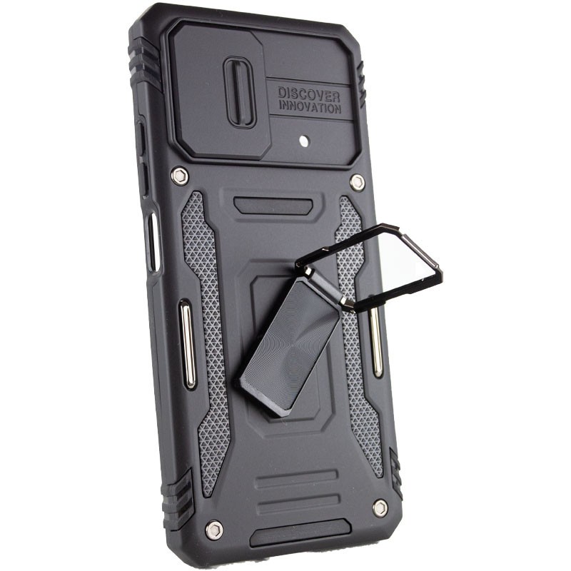 Накладка Camshield Army Ring для iPhone 15 Чорний-1
