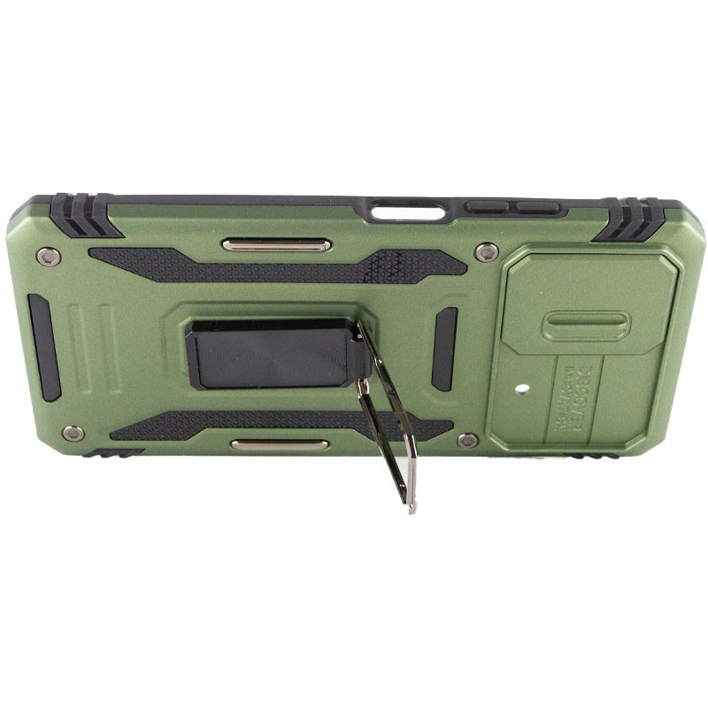 Накладка Camshield Army Ring для Xiaomi Note 12 Pro 5G/X5 Pro Оливковий-2