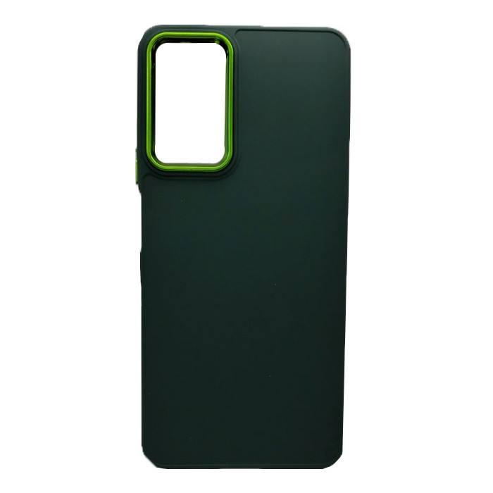 Накладка Lux Matte з мікрофіброю Xiaomii Note 12 Pro 4G/Note 11 Pro (Green)-0
