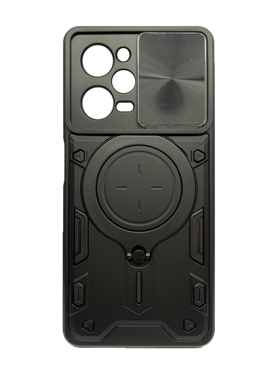 Накладка Protective Stand Case для Xiaomi Note 12 Pro 5G/Poco X5 Pro (Black)-0