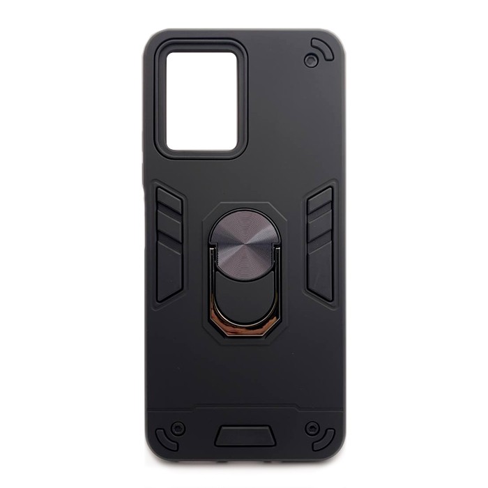 Накладка Armor Magnet Ring case для Xiaomi Note 12 5G/Poco X5 чорна-0