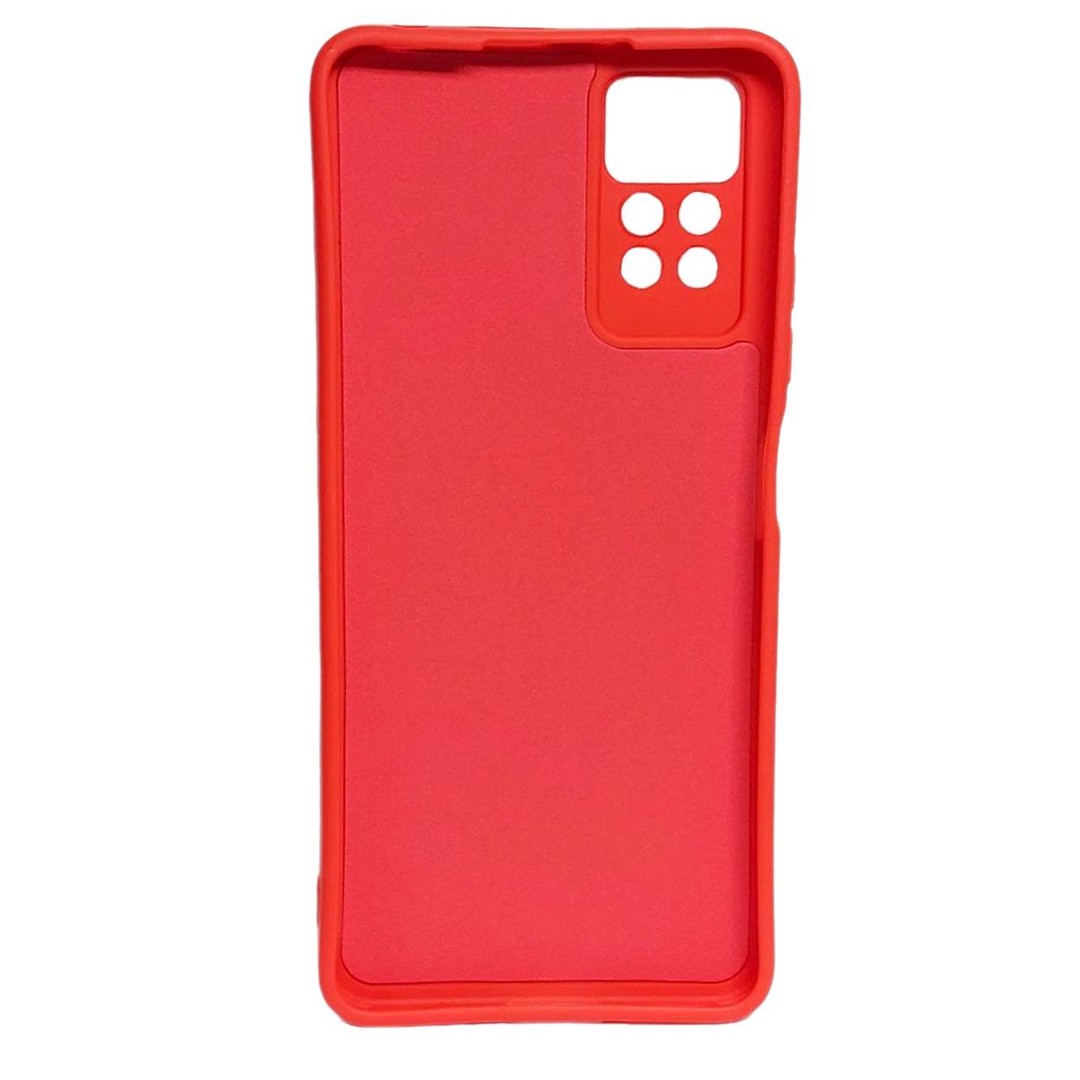 Накладка Color style з мікрофіброю для Xiaomi Redmi Note 12 Pro 4G Red-1