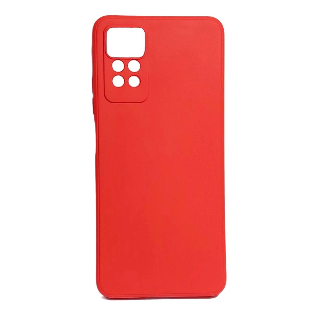 Накладка Color style з мікрофіброю для Xiaomi Redmi Note 12 Pro 4G Red-0