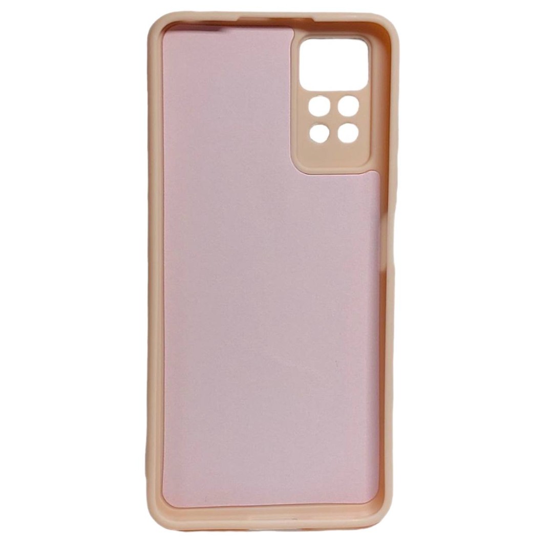 Накладка Color style з мікрофіброю для Xiaomi Redmi Note 12 Pro 4G Pink sand-1