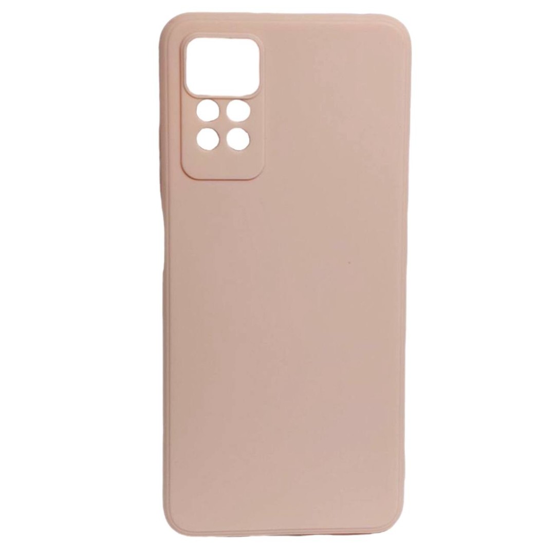 Накладка Color style з мікрофіброю для Xiaomi Redmi Note 12 Pro 4G Pink sand-0