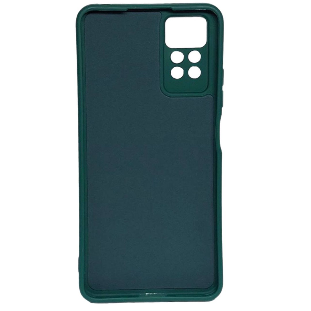Накладка Color style з мікрофіброю для Xiaomi Redmi Note 12 Pro 4G Dark green-1