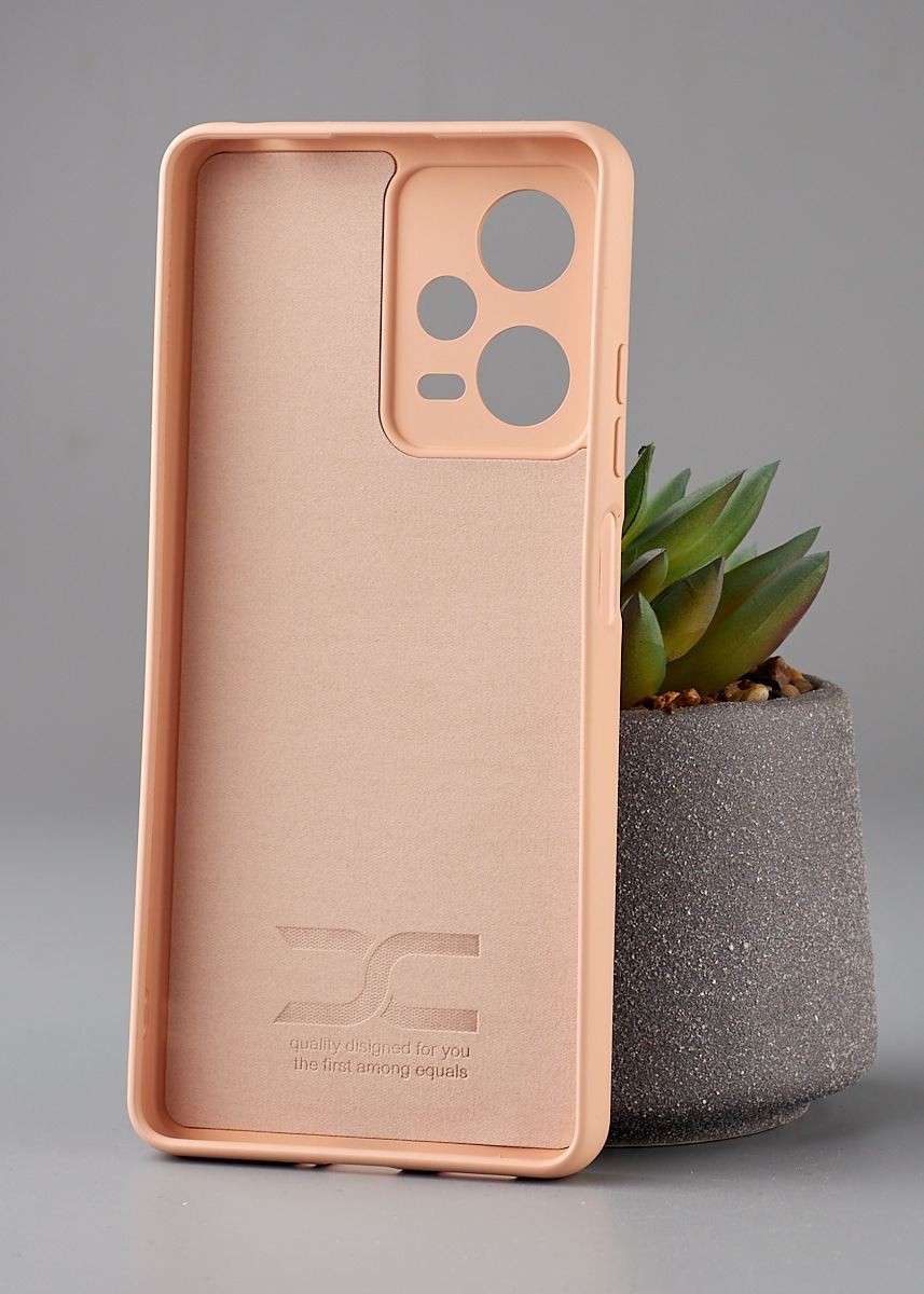UA Silicone Case Full Protective для Xiaomi Note 12 Pro 5G/Note 12 Pro Plus 5G (Pink sand)-1