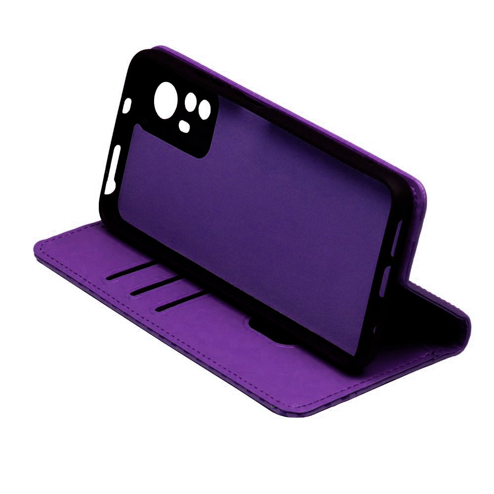 Книжка Chess Skin для Xiaomi Redmi Note 12S (Dark Purple)-2