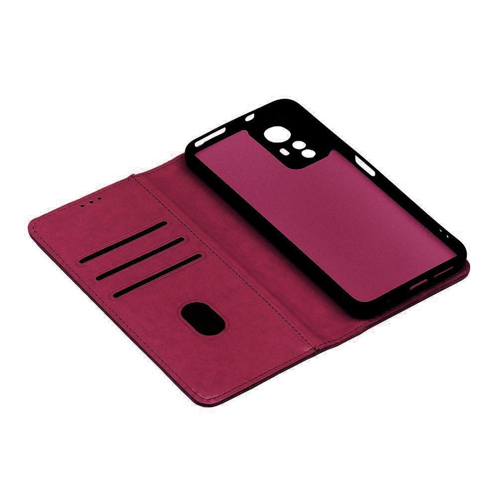 Книжка Chess Skin для Xiaomi Redmi Note 12S (Bordo)-1