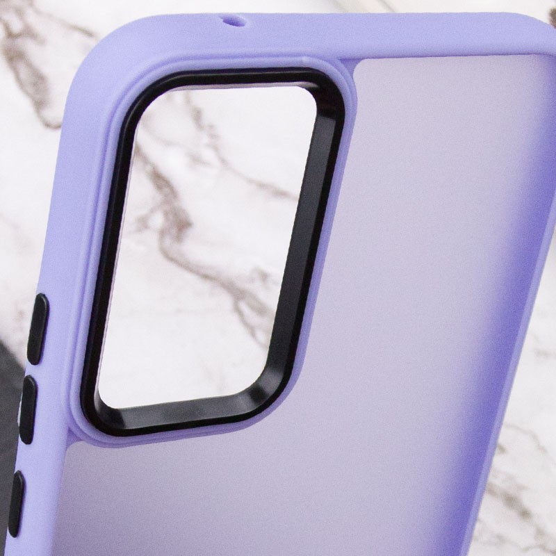 Накладка TPU+PC Lyon Frosted для Samsung A27  (Purple)-3