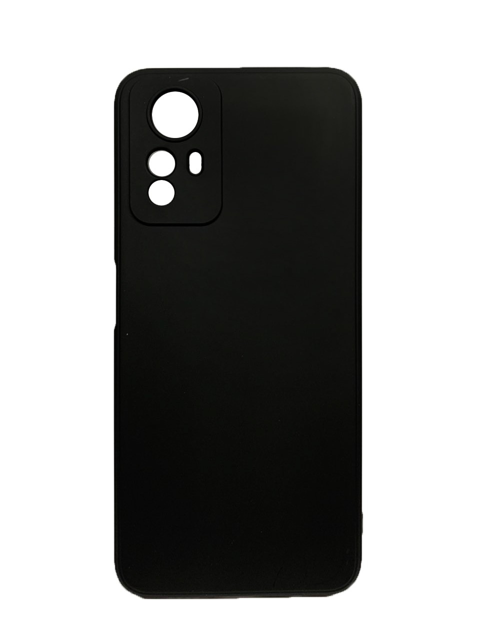 Накладка Color style з мікрофіброю для Xiaomi Note 12S Black-0