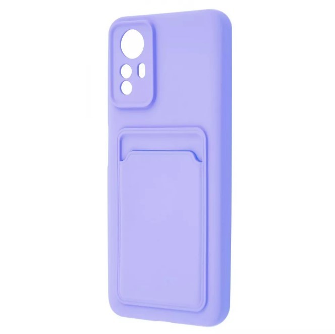 Накладка WAVE Colorful Pocket для Xiaomi Note 12S (light purple)-0
