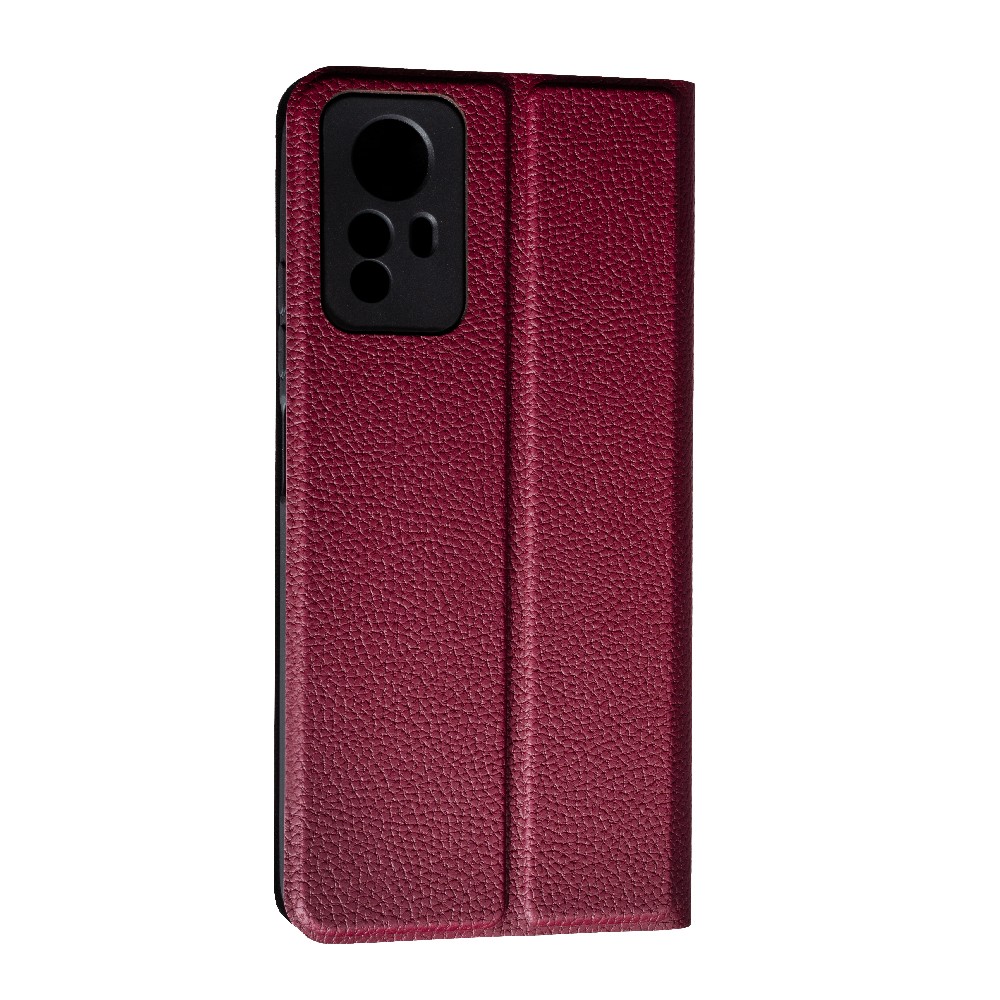 Книжка ELITE Stage для Xiaomi Redmi Note 12s (Bordo)-1