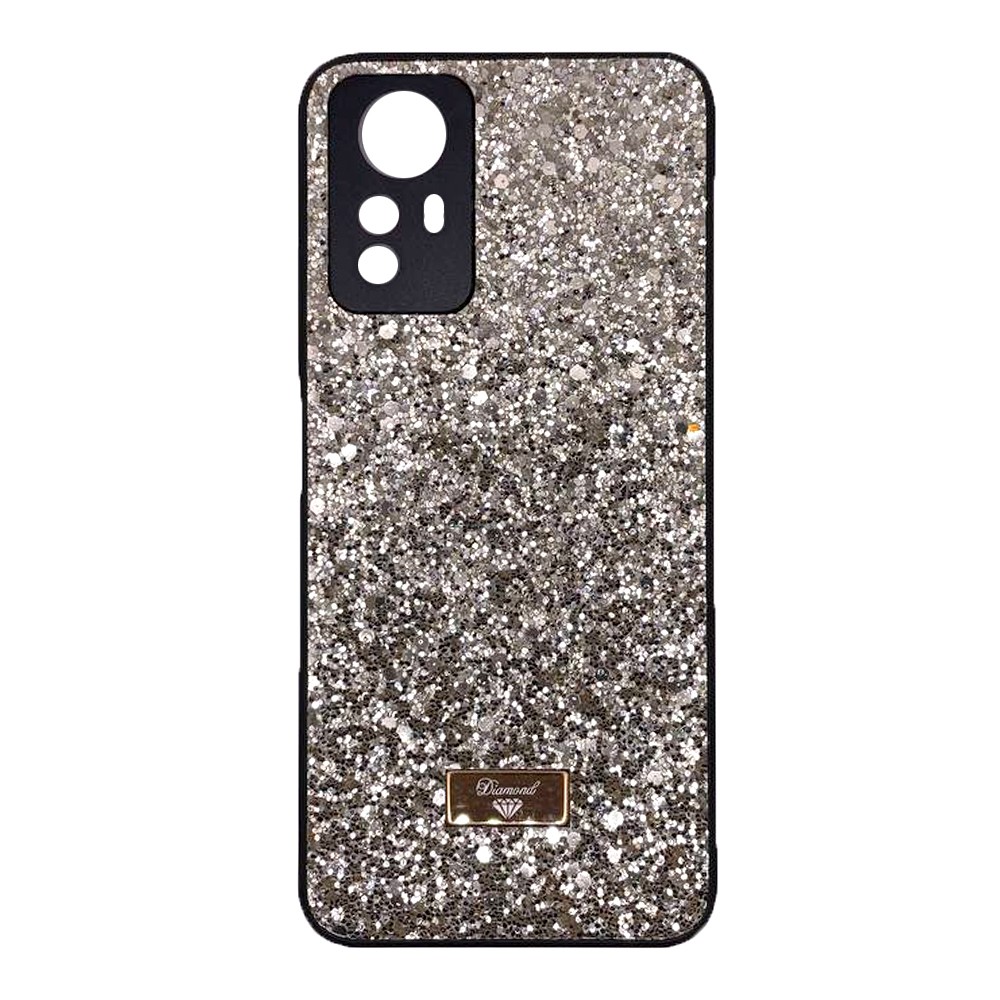 Накладка Bling Grainy Diamond Separate Camera для Xiaomi Redmi Note 12s (Золота)-0