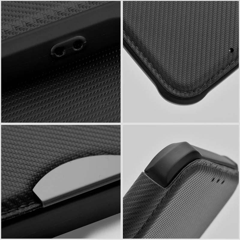 Книжка GETMAN Razor (PU) для Samsung A55 (Carbon)-4