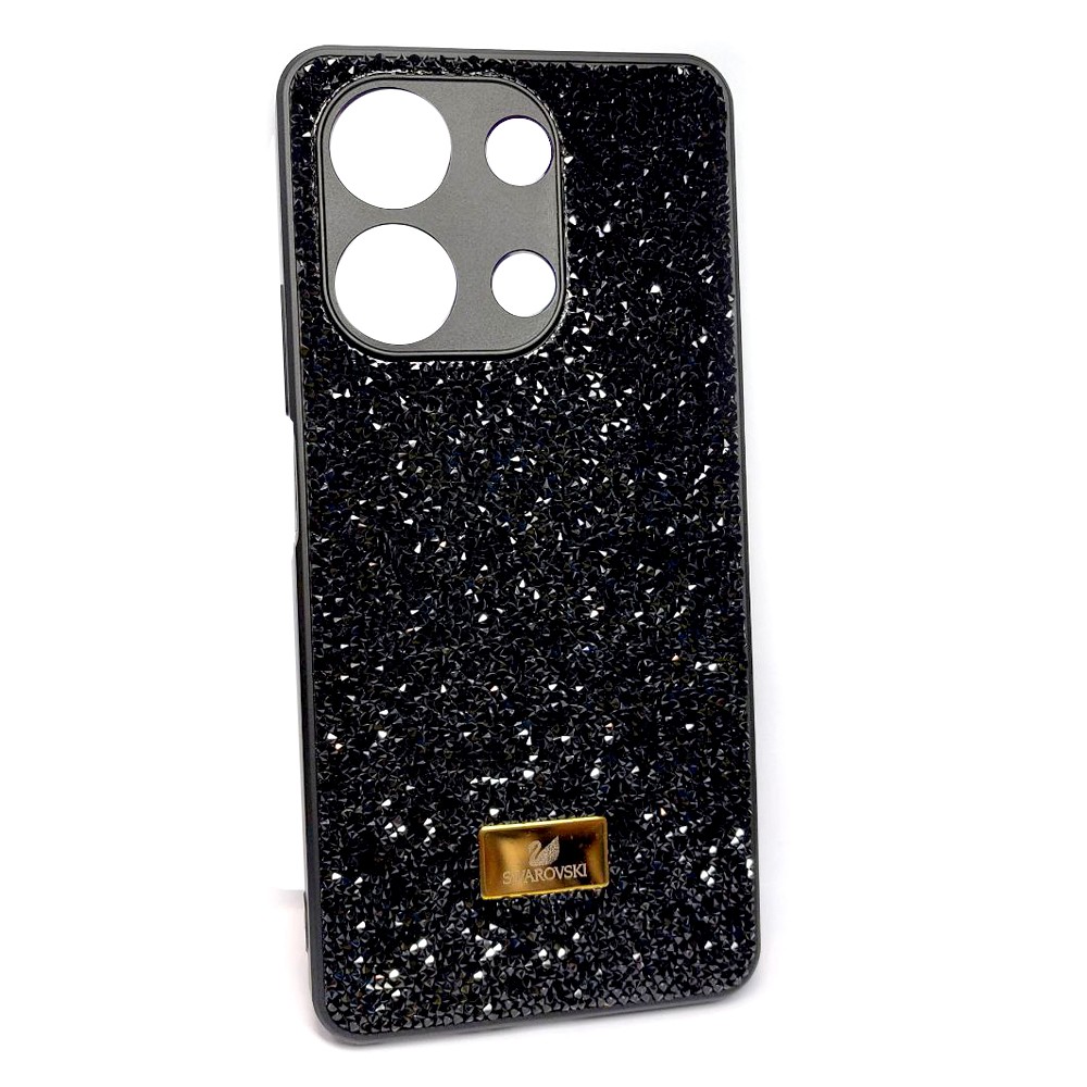 Накладка Grainy Diamonds для Xiaomi Note 13 4G чорна-0