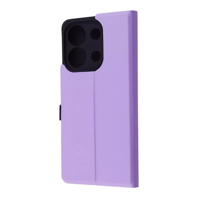 Книжка WAVE Flap для Xiaomi Redmi Note 13 4G (light purple)-1
