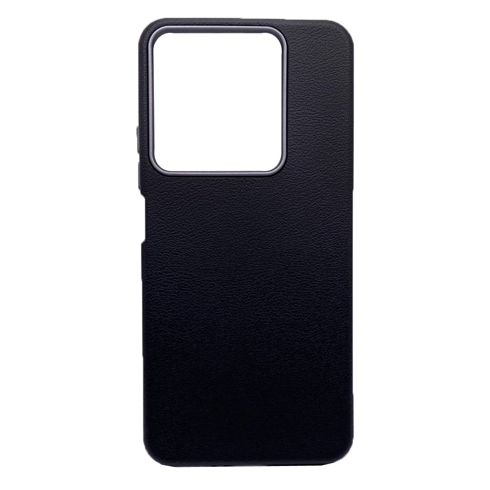 Чохол Leather Case Metal Buttons для Xiaomi Redmi Note 13 4G  (Black)-0