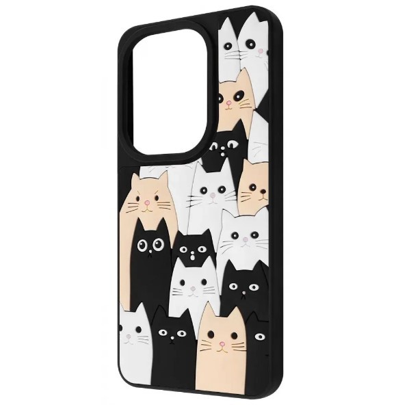 Чохол Doodle Case для Xiaomi Redmi Note 13 4G (Cats)-0