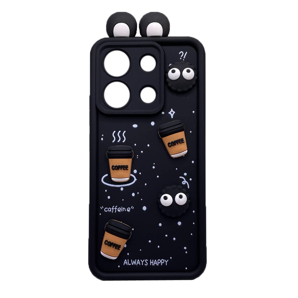 Чохол Pretty Toys with Ears для Xiaomi Note 13  4G (Black)-0