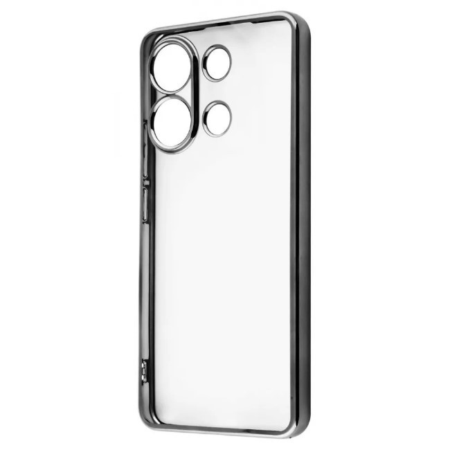 Накладка Metal color для Xiaomi Redmi Note 13 4G (Black)-0