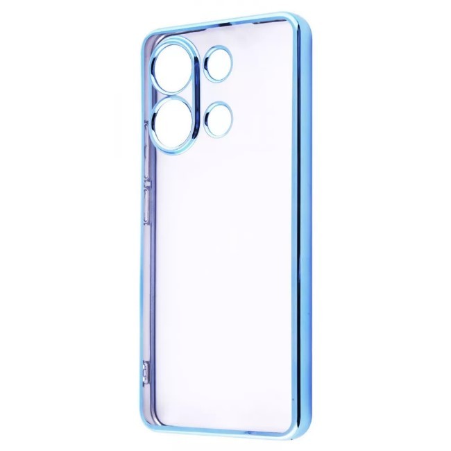 Накладка Metal color для Xiaomi Note 13 Pro 4G/Poco M6 Pro 4G (Light blue)-0