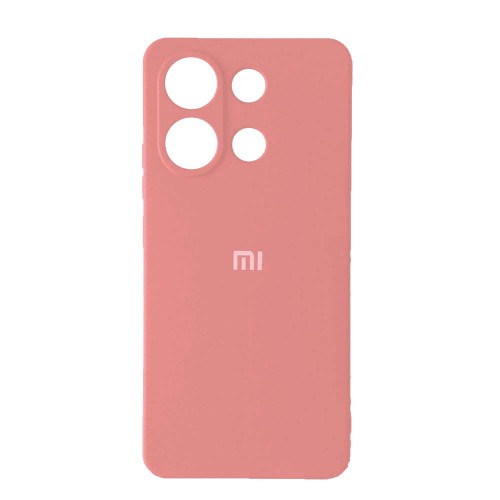 Накладка Silicone Case Full для Xiaomi Redmi Note 13 4G Pink sand-0