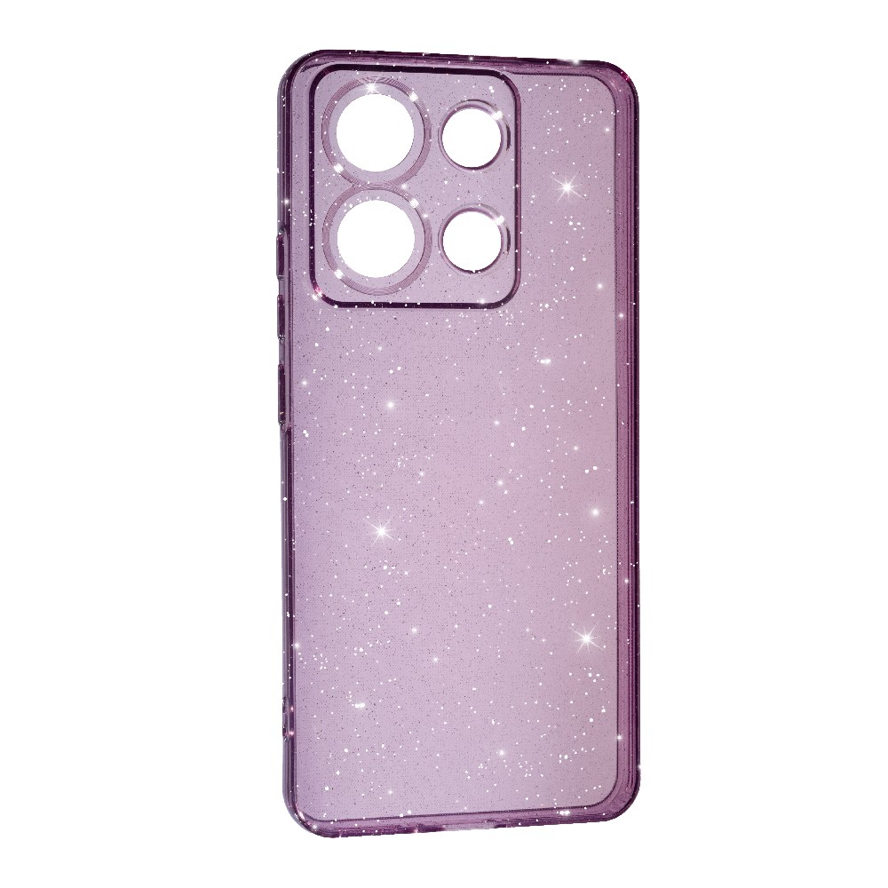 Накладка Molan Cano Glossy Jelly для Xiaomi Redmi Note 13 5G фіолетова-0