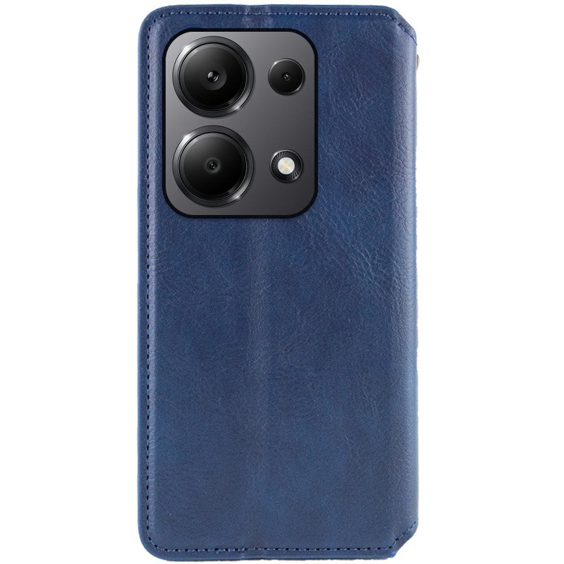 Книжка GETMAN Cubic для Xiaomi Redmi Note 13 Pro 5G / POCO X6 5G синя-1