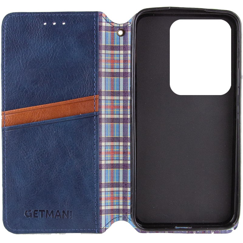 Книжка GETMAN Cubic для Xiaomi Redmi Note 13 Pro 5G / POCO X6 5G синя-2