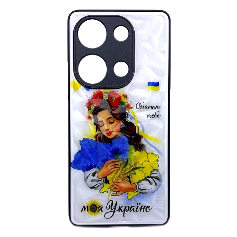 Накладка Ladies Camera для Xiaomi Redmi Note 13 Pro 4G/Poco M6 Pro 4G Люблю україну-0