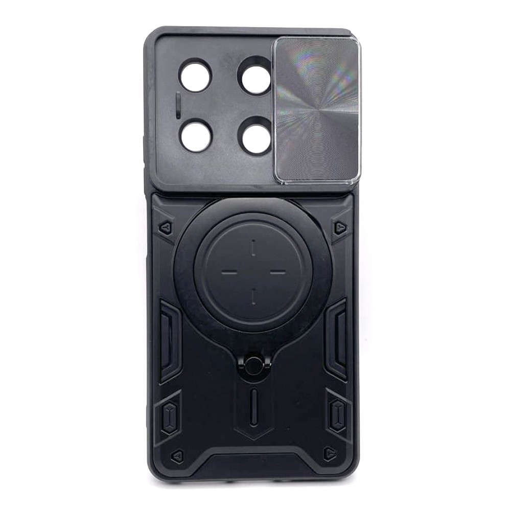 Накладка Protective Stand Case для Xiaomi Note 13 5G (Black)-0