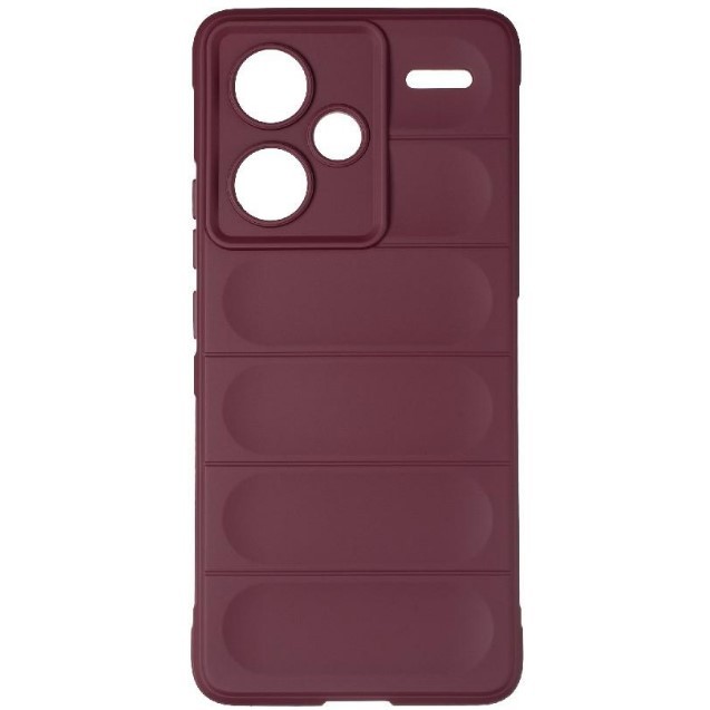 Накладка Deexe Terra для Xiaomi Note 13 Pro Plus Bordo-0