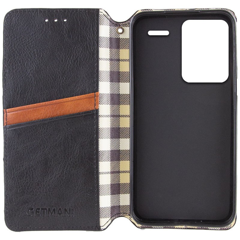 Книжка GETMAN Cubic для Xiaomi Redmi Note 13 Pro Plus чорна-2