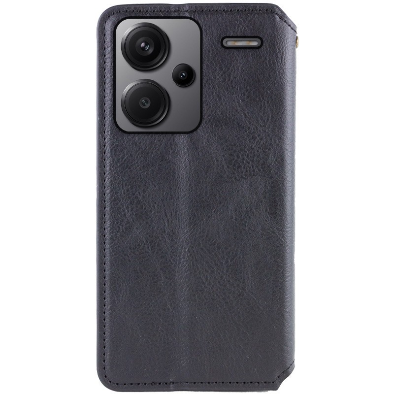Книжка GETMAN Cubic для Xiaomi Redmi Note 13 Pro Plus чорна-1