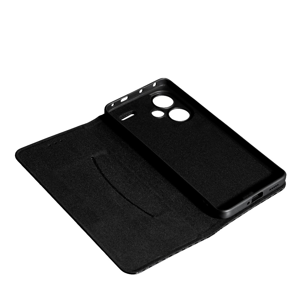Книжка FLIP COVER Carbon для Xiaomi Redmi Note 13 Pro Plus Black-2