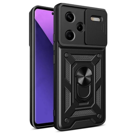 Накладка Camshield Serge Ring для Xiaomi Note 13 Pro Plus Чорна-0