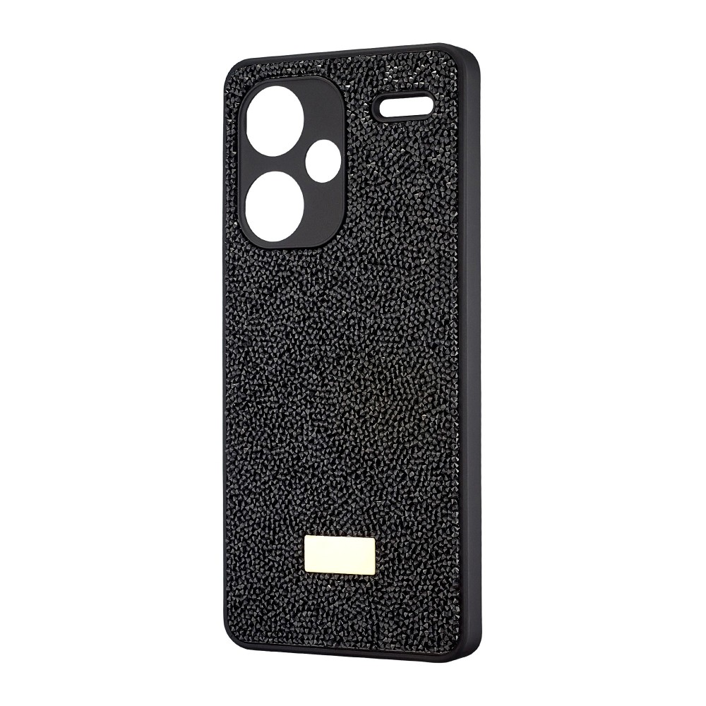 Накладка SW Grainy Diamonds для Xiaomi Redmi Note 13 Pro Plus чорна-0