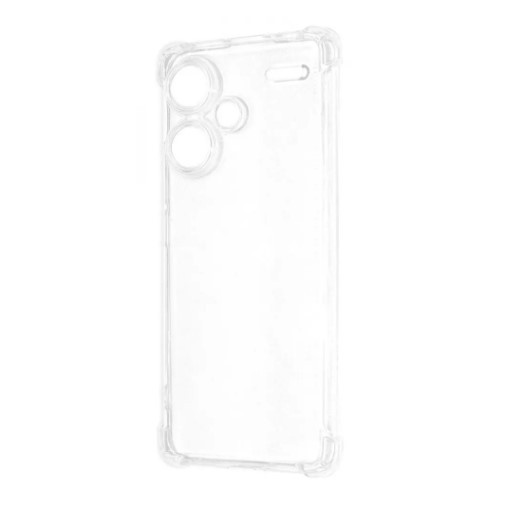 Накладка WXD для Xiaomi Redmi Note 13 Pro Plus Силікон противоударний (прозорий)-0