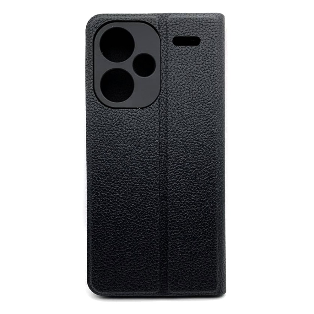 Книжка Leather Flip case для Xiaomi Redmi Note 13 Pro Plus (5G) (Black)-1