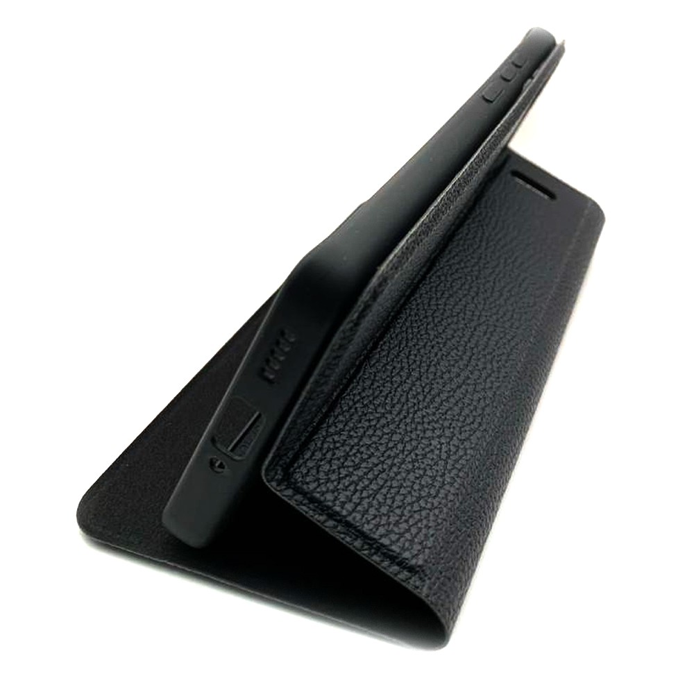 Книжка Leather Flip case для Xiaomi Redmi Note 13 Pro Plus (5G) (Black)-3