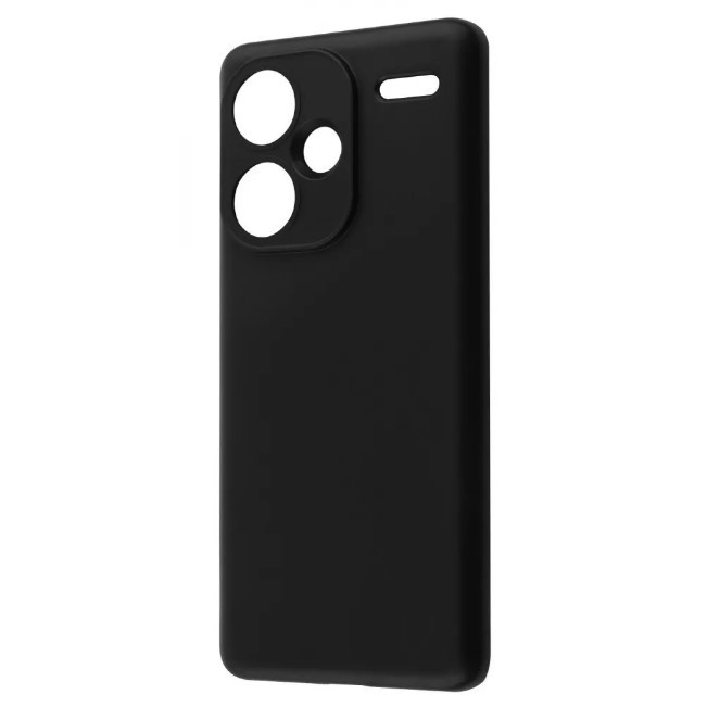 Накладка Black Matt для Xiaomi Redmi Note 13 Pro+  (black)-0
