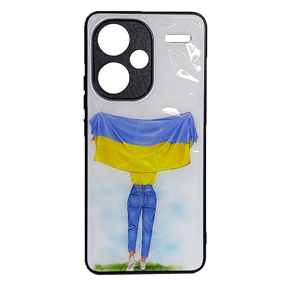 Накладка Ladies Camera для Xiaomi Redmi Note 13 Pro Plus Прапор-0