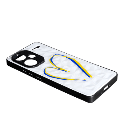 Накладка Ladies Camera для Xiaomi Redmi Note 13 Pro Plus 5G Ukrainian Heart-1