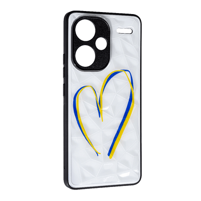Накладка Ladies Camera для Xiaomi Redmi Note 13 Pro Plus 5G Ukrainian Heart-0